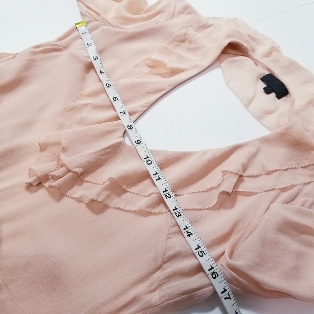 INTERMIX Silk Ruffle Romper - Picture 6 of 13
